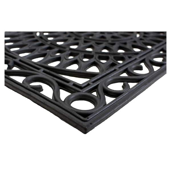 Sungate Rubber 24 in. x 36 in. Door Mat