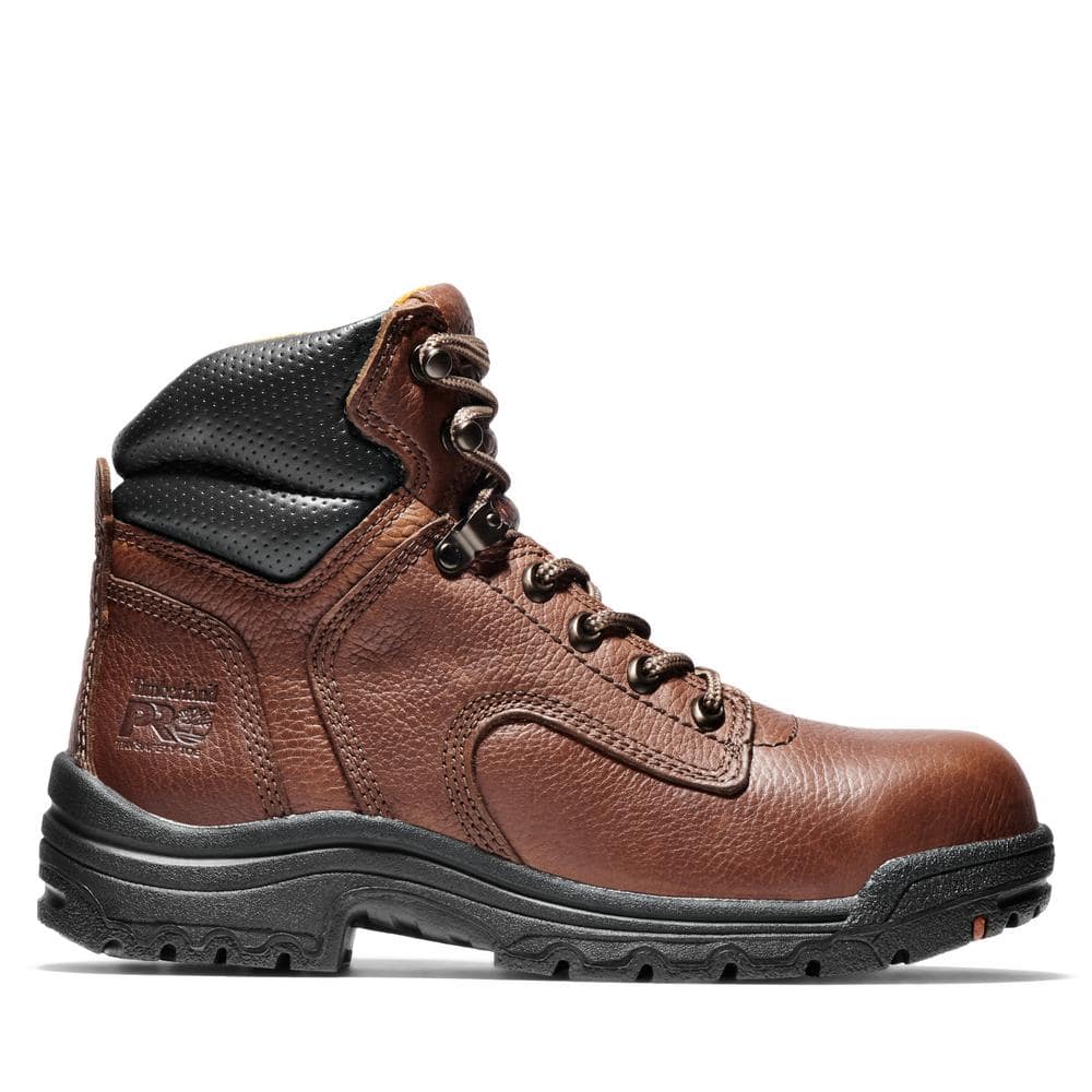 Reviews for Timberland PRO Women's Titan 6 in. Work Boot - Alloy Toe -  Brown Size 8.5(W) - The Home Depot