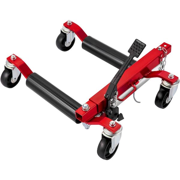 VEVOR 1500 lbs. Capacity Car Wheel Dolly 12 in. Lifting Car Wheel Jack Dolly for Cars Positioning Vehicle Auto Repair Moving