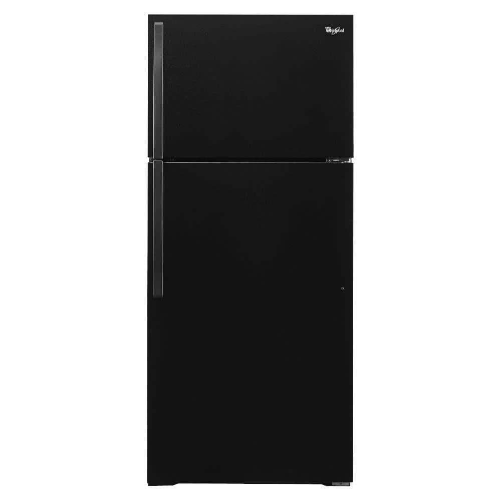14 cu. ft. Top Freezer Refrigerator in Black