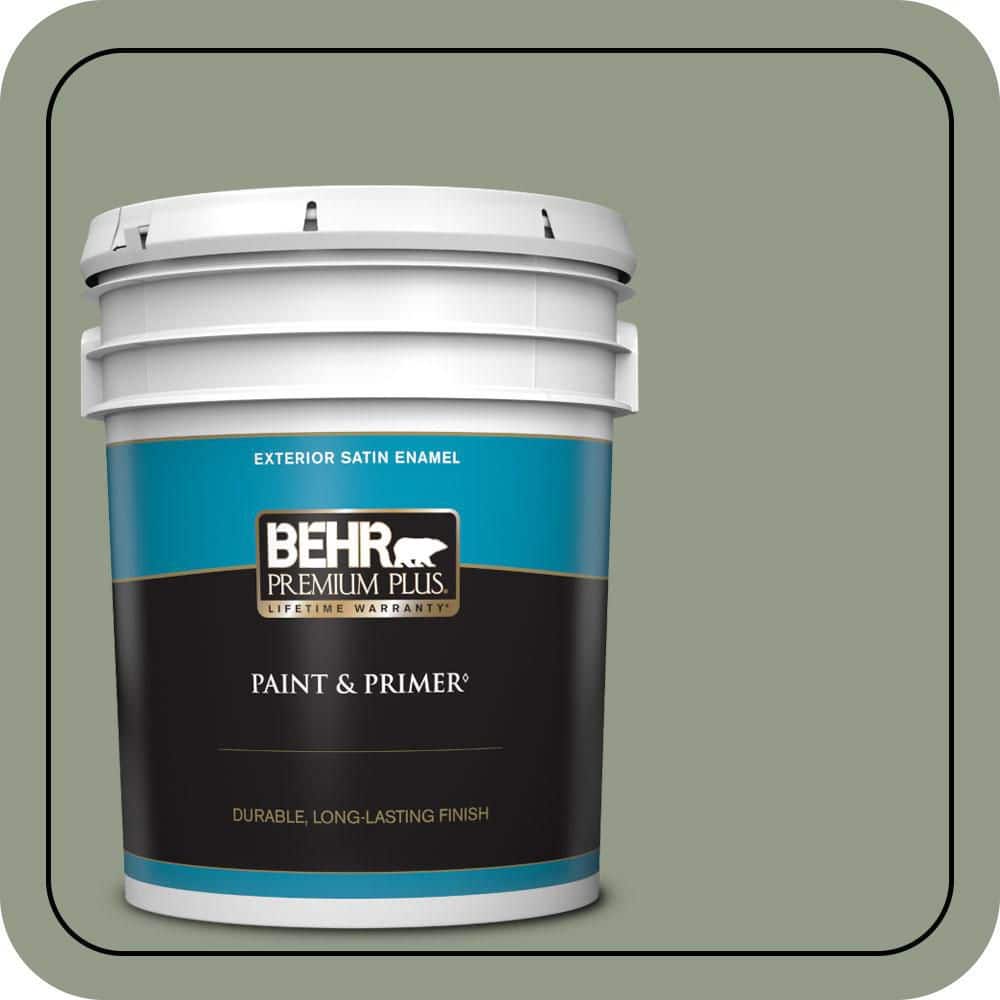 5 gal. #430F-4 False Cypress Satin Enamel Exterior Paint & Primer price history on PriceWatchPro