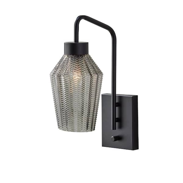 Adesso Belfry 16.5 in. Black Table Lamp