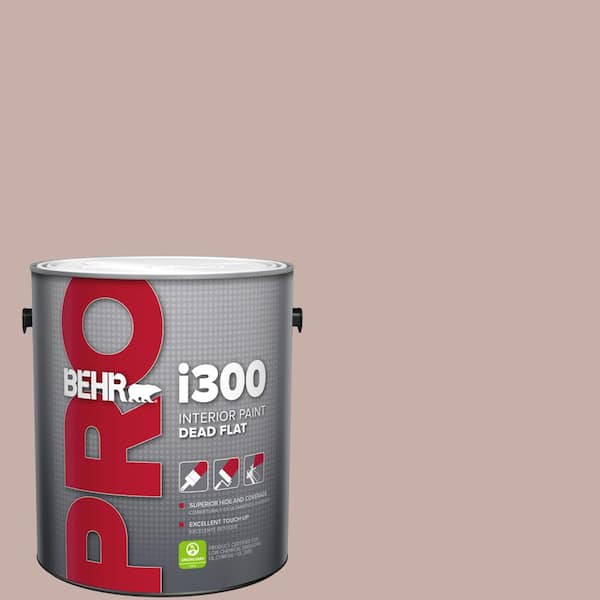 BEHR PRO 1 gal. #N160-3 Vintage Charm Dead Flat Interior Paint
