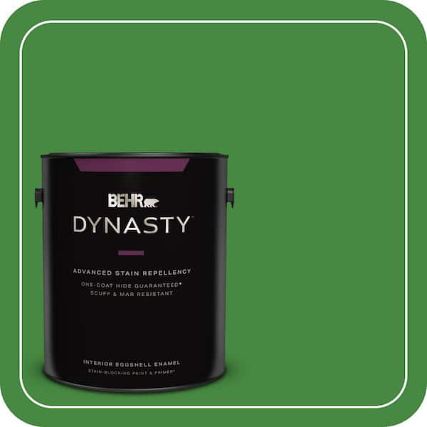 BEHR DYNASTY 1 gal. #T12-9 Level Up Eggshell Enamel Interior Stain-Blocking Paint & Primer