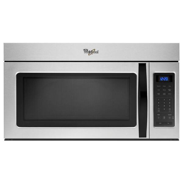 Whirlpool 1.7 cu. ft. Over the Range Microwave in Universal Silver