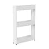 Lavish Home 3-Tiered Nonslip White Drawer Organizer HW0500090 - The Home  Depot