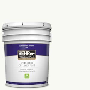 5 gal. #PR-W15 Ultra-Pure White Ceiling Flat Interior Paint