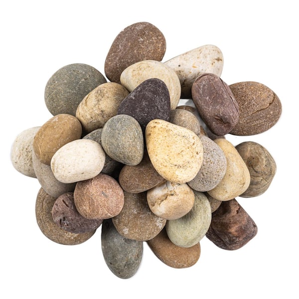 Imperial 0.4 cu. ft. per Bag (1 in. to 2 in.) Bagged Landscape Pebbles (1 Bag/0.4 cu. ft.)