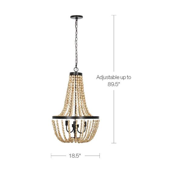 home depot beaded chandelier