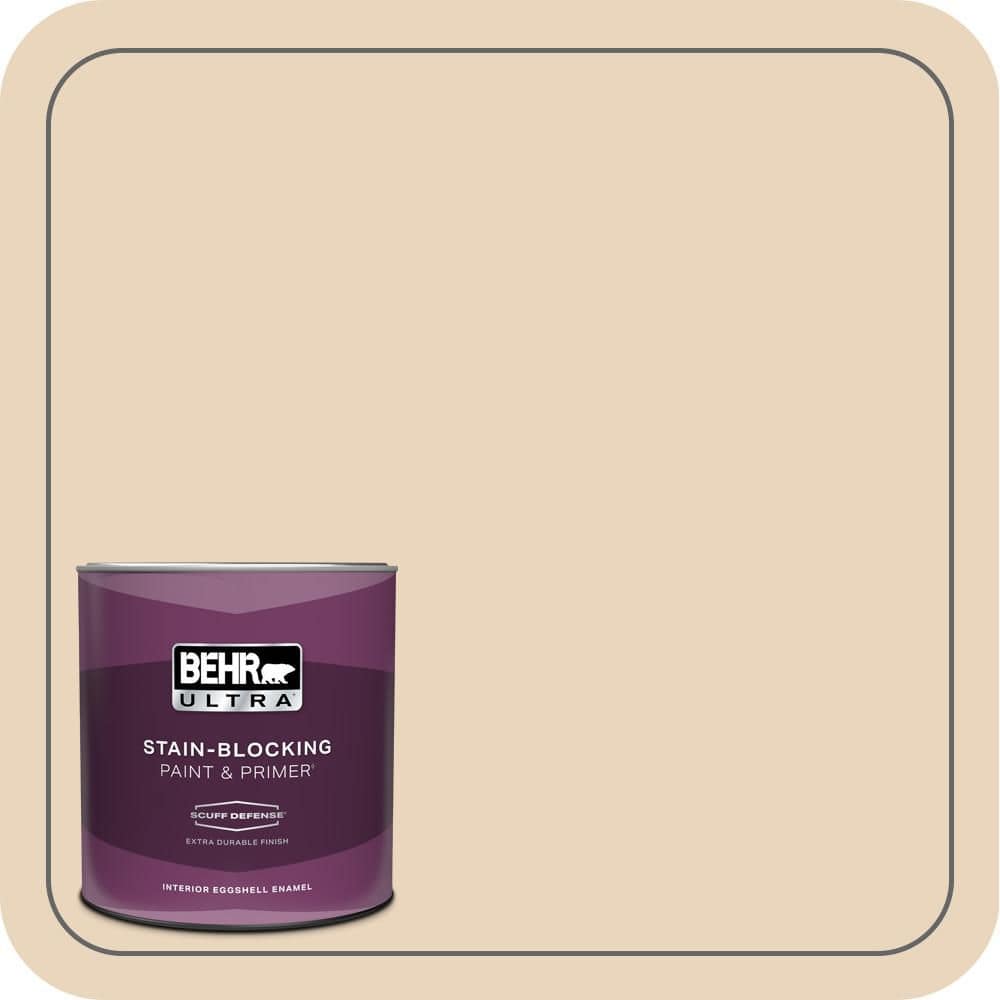 1 qt. #PPH-14 Roasted Almond Extra Durable Eggshell Enamel Interior Paint & Primer price history on PriceWatchPro
