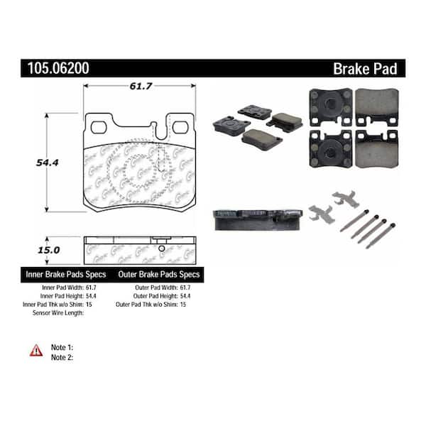 Centric Parts Disc Brake Pad Set