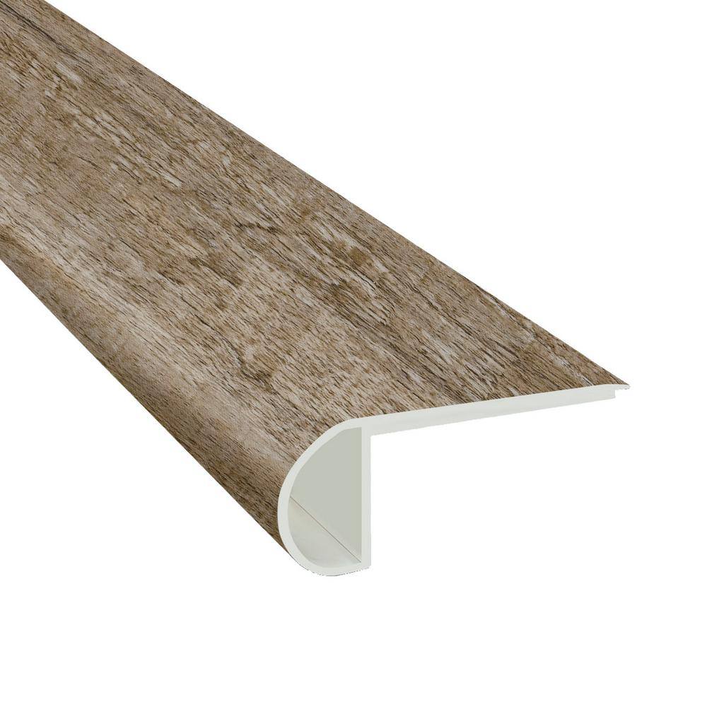 Woodland Salvaged Forrest 3/4 in. Thick x 2 3/4 in. Wide x 94 in. Length Luxury Vinyl Flush StairNose Molding