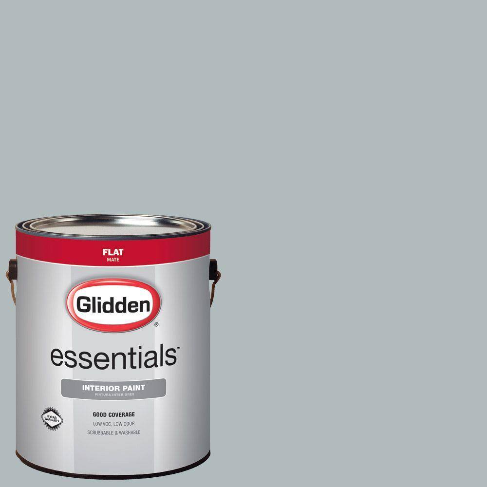 Glidden Essentials 1 gal. HDGCN24 Canadian Sky Blue Flat Interior