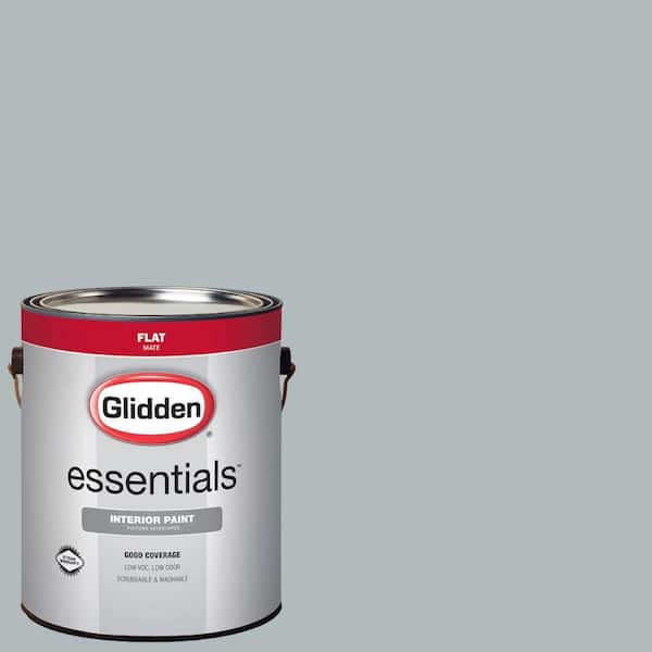 Glidden Essentials 1 gal. HDGCN24 Canadian Sky Blue Flat Interior