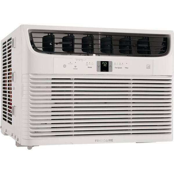 Frigidaire 10 000 Btu Window Mounted Room Air Conditioner In White With Wi Fi Fhww103wbe The Home Depot
