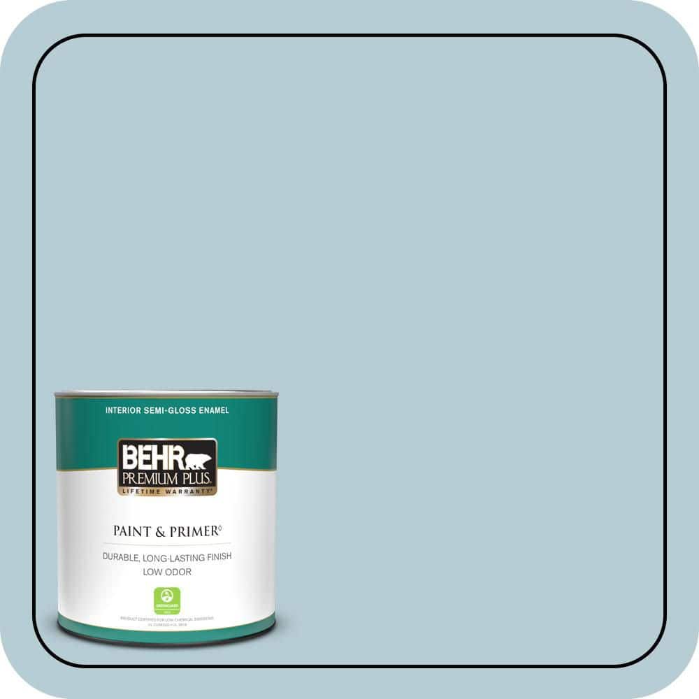 1 qt. #530E-3 Sonata Semi-Gloss Enamel Low Odor Interior Paint & Primer price history on PriceWatchPro