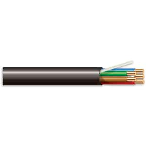 125 ft. 18/5 Black Solid Copper Sprinkler Wire