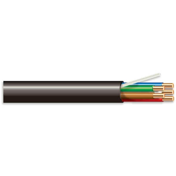 Cerrowire 125 ft. 18/5 Black Solid Copper Sprinkler Wire