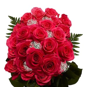 Bouquet '50 red roses' - order and send for 233 $ with same day delivery -  MyGlobalFlowers