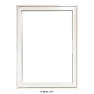 36 in. x 48 in. Tilt/Turn Left-Handed Low-E Double-Pane New Construction White Aluminum Window with Screen Included