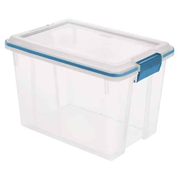https://images.thdstatic.com/productImages/1e85529b-3e9a-4ef3-adc4-cc28d66cd740/svn/clear-base-and-lid-with-blue-aquarium-latches-and-gaskets-sterilite-storage-bins-18-x-19324306-4f_600.jpg