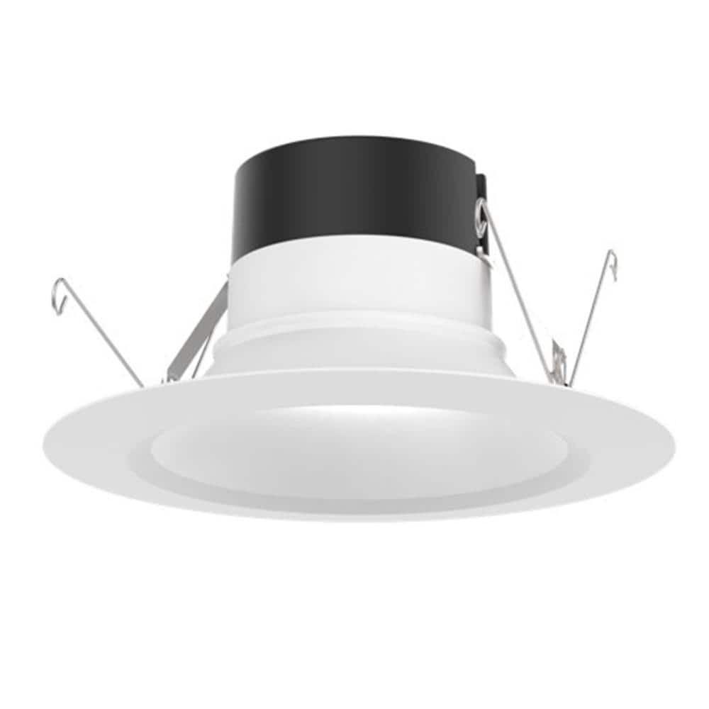 7.625'' White Aluminum LED Retrofit Recessed Lighting Kit