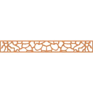 Rochester Fretwork 0.25 in. D x 46.5 in. W x 6 in. L Cherry Wood Panel Moulding