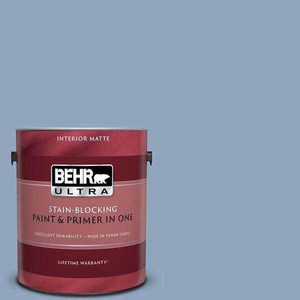 BEHR ULTRA 1 gal. #UL230-8 Paris Matte Interior Paint and Primer in One