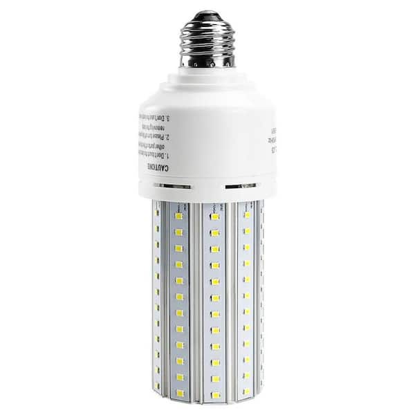 60W 7500-Lumens LED Corn Light Bulb Cool Daylight White E26/E27 Base for Indoor Outdoor Use 5000K