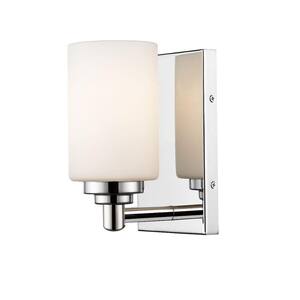 Thomas Lighting Pendenza 1-Light Wall Lamp TN0005217 Brushed Nickel 