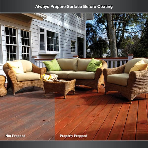 BEHR DECKplus 5 gal. #SC-330 Redwood Solid Waterproofing Exterior Wood Stain BEHR DECKplus 5 gal. #SC-330 Redwood Solid Waterproofing Exterior Wood Stain