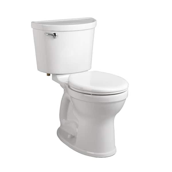 American Standard Champion PRO Right Height 2-piece 1.6 GPF Single Flush Round Toilet in White