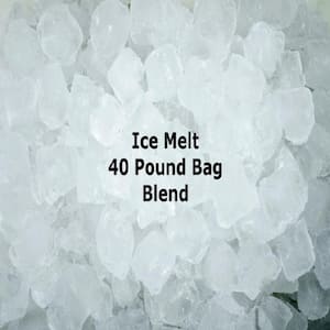 Halite 50 Lb. Rock Salt Snow and Ice Melt + Deicer, Works to 20°F