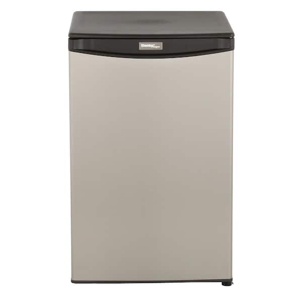 Danby Designer 4.4 cu. Ft. Mini Fridge in Stainless Steel without