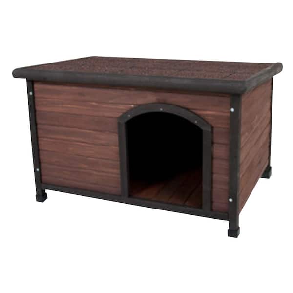 Petmate 27.6 in. x 26.04 in. Ruff Hauz Offset Entry Dog House