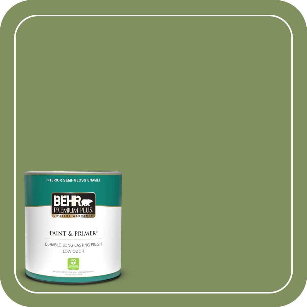 1 qt. #PPU10-03 Green Energy Semi-Gloss Enamel Low Odor Interior Paint & Primer price history on PriceWatchPro