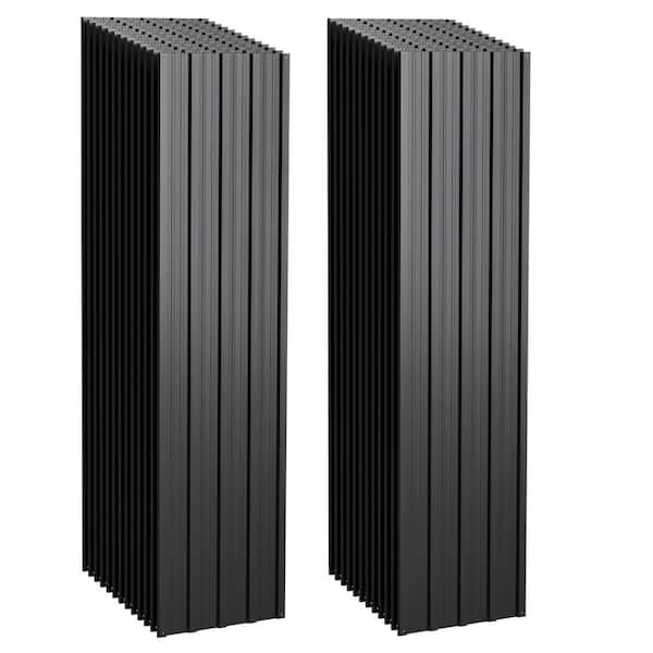 6.1 ft. x 1.4 ft. Corrugated 30-Gauge Galvanized Steel Roof Panels Roofing Sheets in Anthracite (25-Pack)