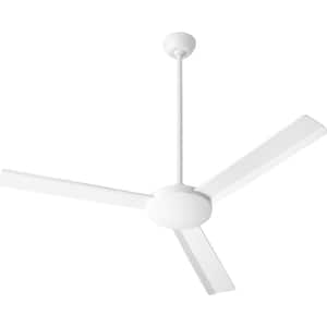 Aerovon 52 in. Indoor Studio White Ceiling Fan with Wall Control