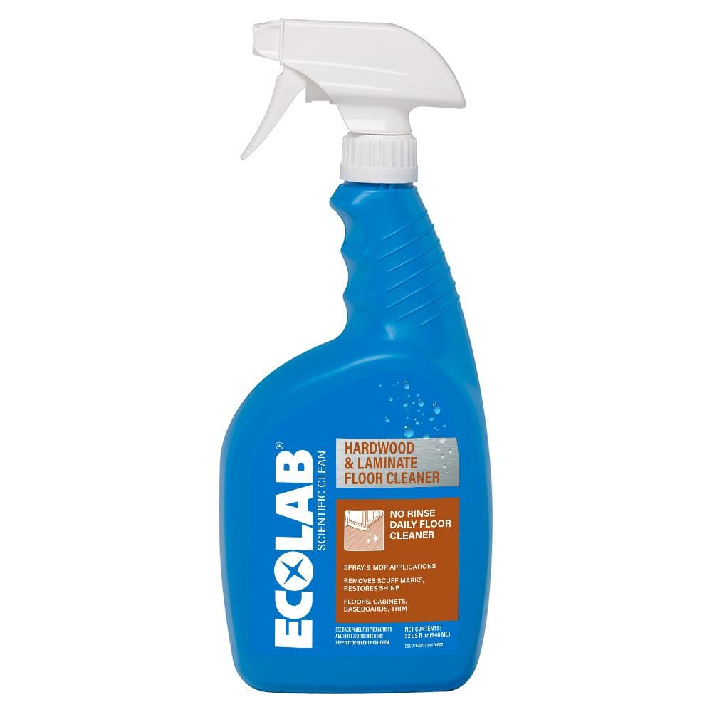 ECOLAB 32 fl. oz. Hardwood and Laminate Floor Cleaner 7700443 - The Home  Depot