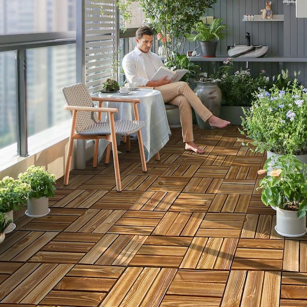 SVOPES Interlocking Deck Tiles 12 in. x 12 in., 27 Pack SVOPES Interlocking Deck Tiles 12 in. x 12 in., 27 Pack