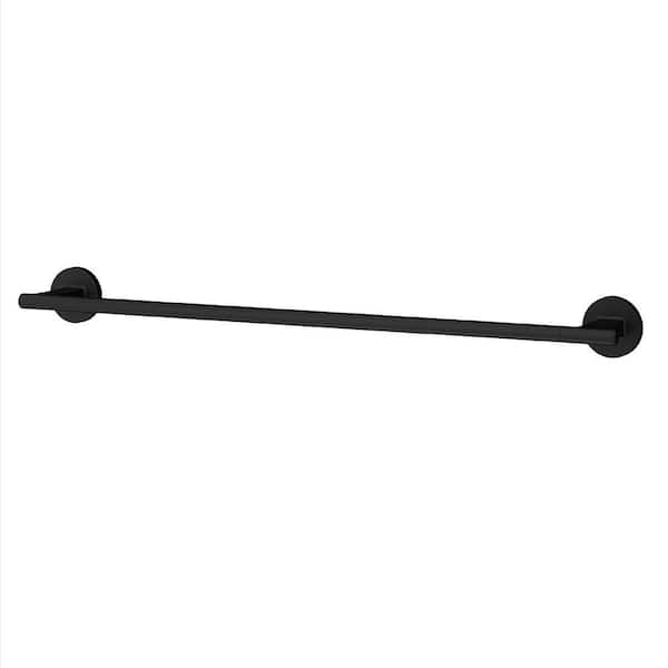 Pfister Capistrano 24 in. Wall Mounted Towel Bar in Matte Black