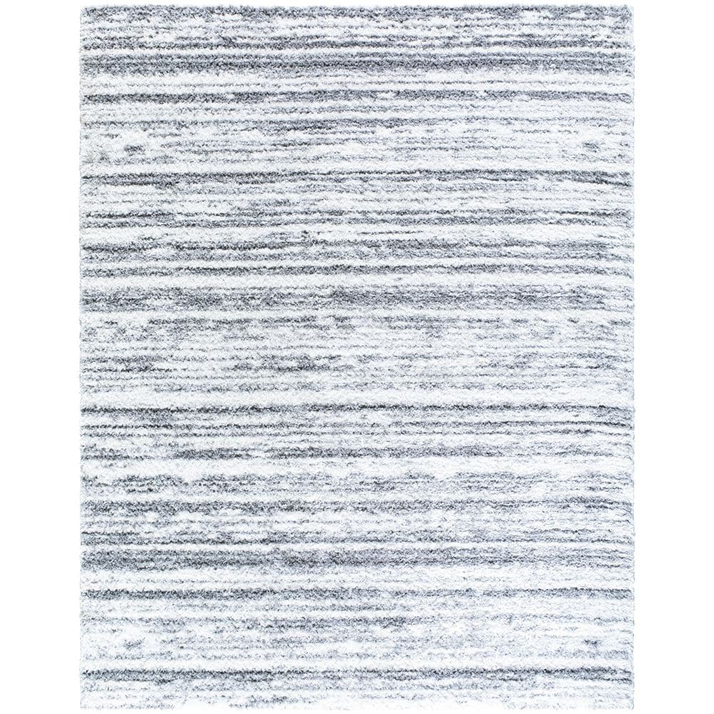 Livabliss Nomadic NMC-2319 5 ft. x 7 ft. Gray Machine Woven Area
