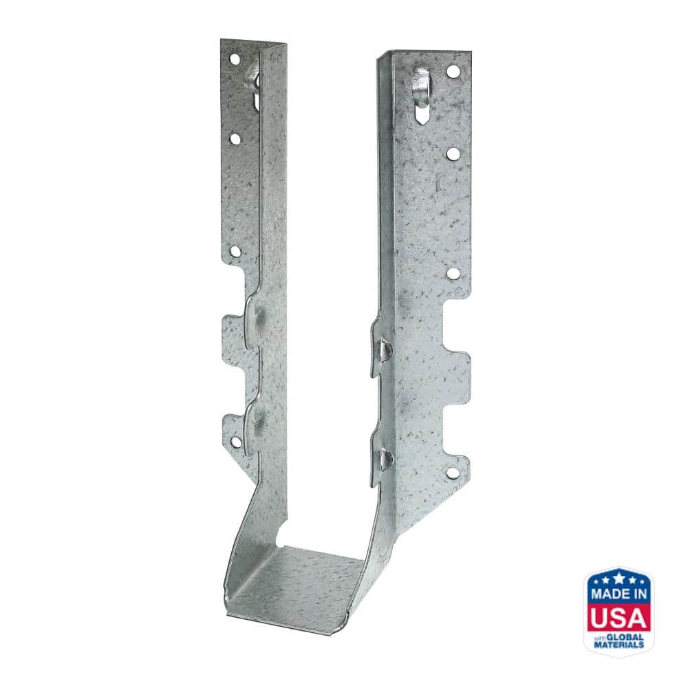Simpson Strong-Tie LUS ZMAX Galvanized Face-Mount Joist Hanger for 2x10  Nominal Lumber LUS210Z - The Home Depot