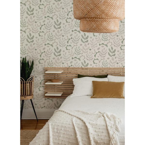 335 Sq ft Chevron Wood Neutral Peel and Stick Wallpaper  Bed Bath   Beyond  33911991
