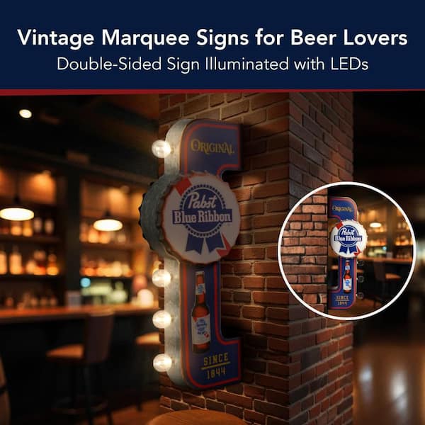 Pabst Blue Ribbon　シェードのみ Pabst Blue Ribbon Beer Shade,hanging Advertisement,missing Light