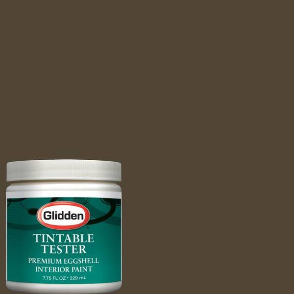 Glidden Premium 8 oz. #GLN19 Bittersweet Chocolate Interior Paint Sample
