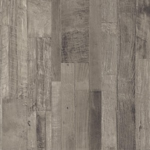 Take Home Sample - Grasmere Teak Gray 7 mm T x 8 in. W x 7 in. L Laminate Floor Tile