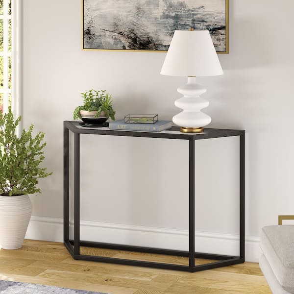 Meyer&Cross Levi 44 in. Blackened Bronze Rectangle Glass