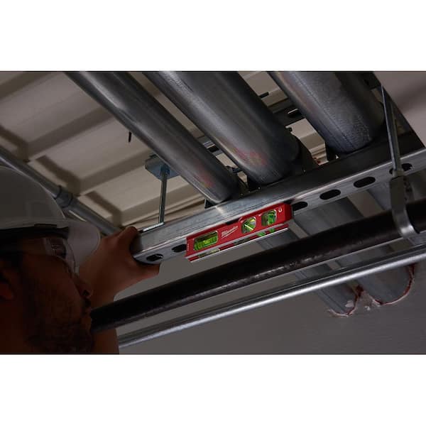 Milwaukee - 7 in. Billet Torpedo Level with FASTBACK Folding Utility Knife and 50-Pack General Purpose Utility Blade Set
