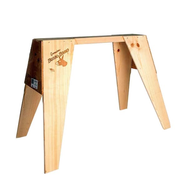 Burro Brand 29 in. Contractor Sawhorse HDL - The Home Depot